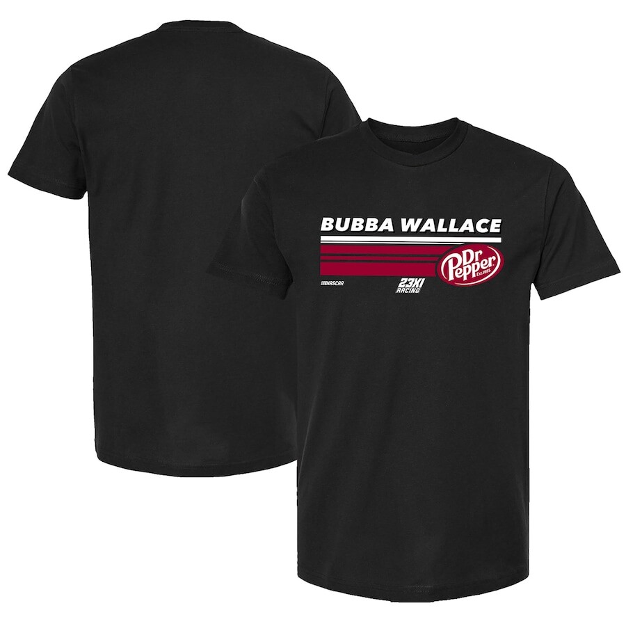 

Футболка с коротким рукавом Checkered Flag Sports Bubba Wallace, черный