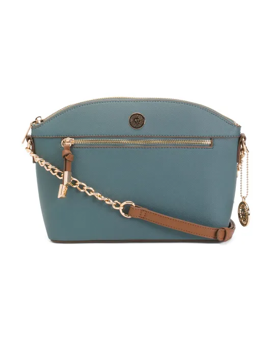 

Изогнутая сумка через плечо с куполом Anne Klein, цвет Rosemary