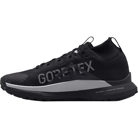 Беговые кроссовки React Pegasus Trail 4 GORE-TEX женские Nike, цвет Black/Wolf Grey/Reflect Silver