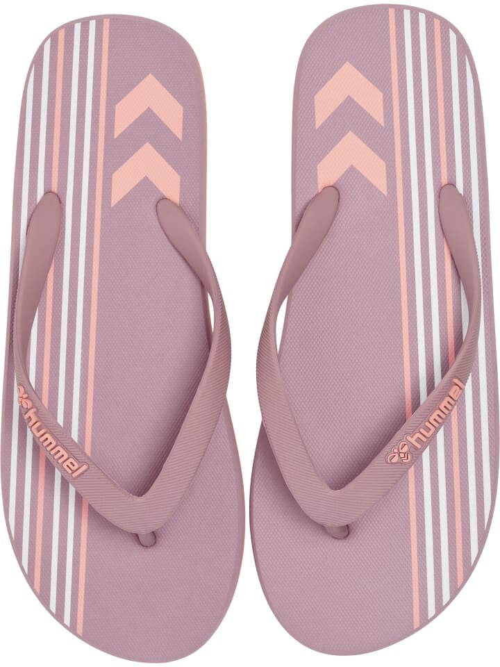 

Шлепанцы Hummel Flipflop Multi Stripe Erwachsene, цвет woodrose