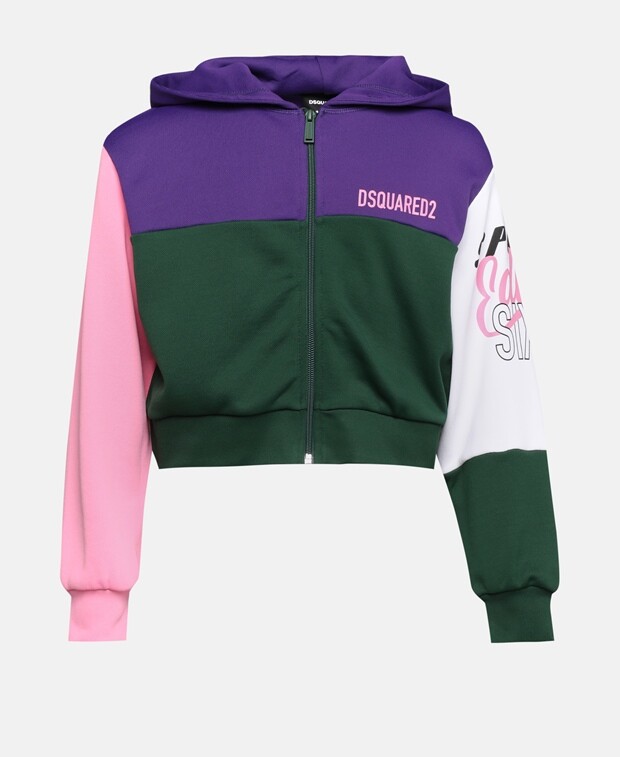

Толстовка с капюшоном Dsquared2, розовый