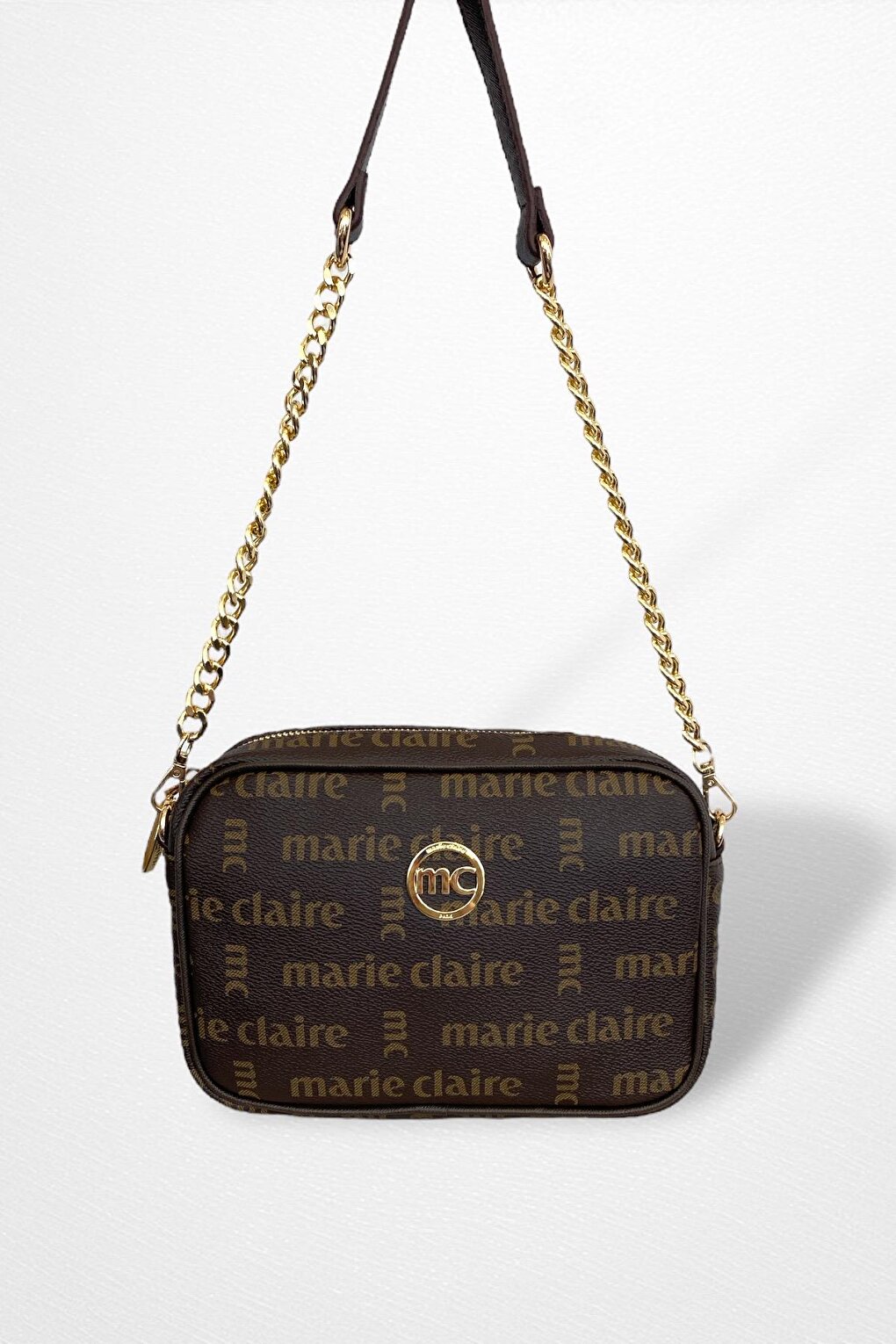 Коричневая женская сумка через плечо Layla MC241103761 Marie Claire vareille marie desenchantees