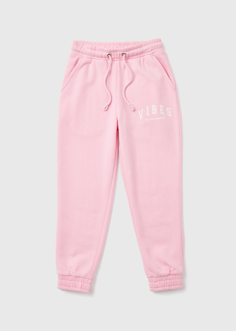 

Джоггеры с принтом Pink Vibes для девочек (7–15 лет), розовый