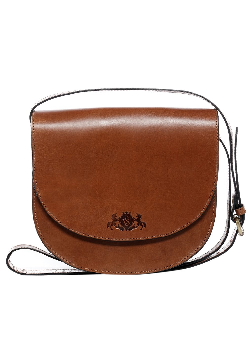 

Сумка на плечо Leather Crossbody Trish SID & VAIN, цвет tan-cognac