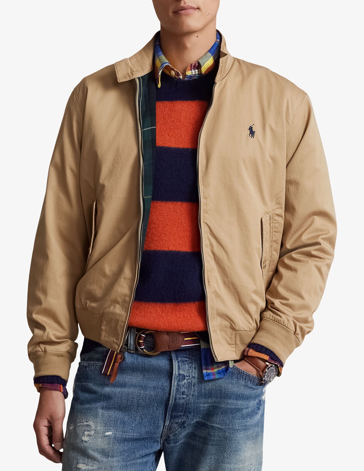 

Куртка-чинос в матросском стиле Ralph Lauren, бежевый