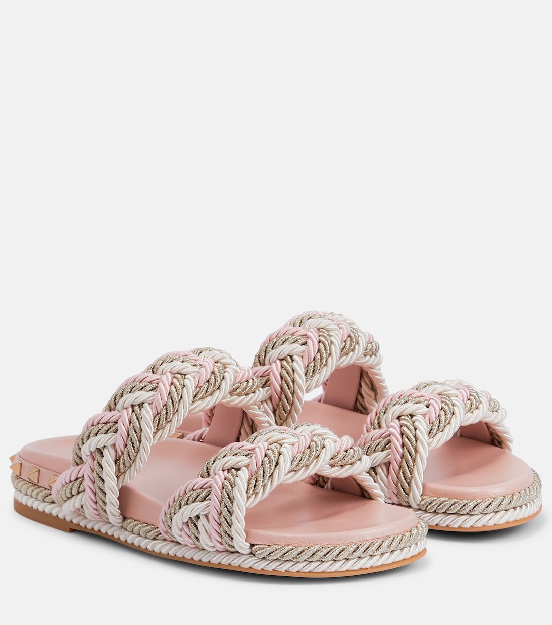 

Эспадрильи Rockstud Valentino Garavani, розовый