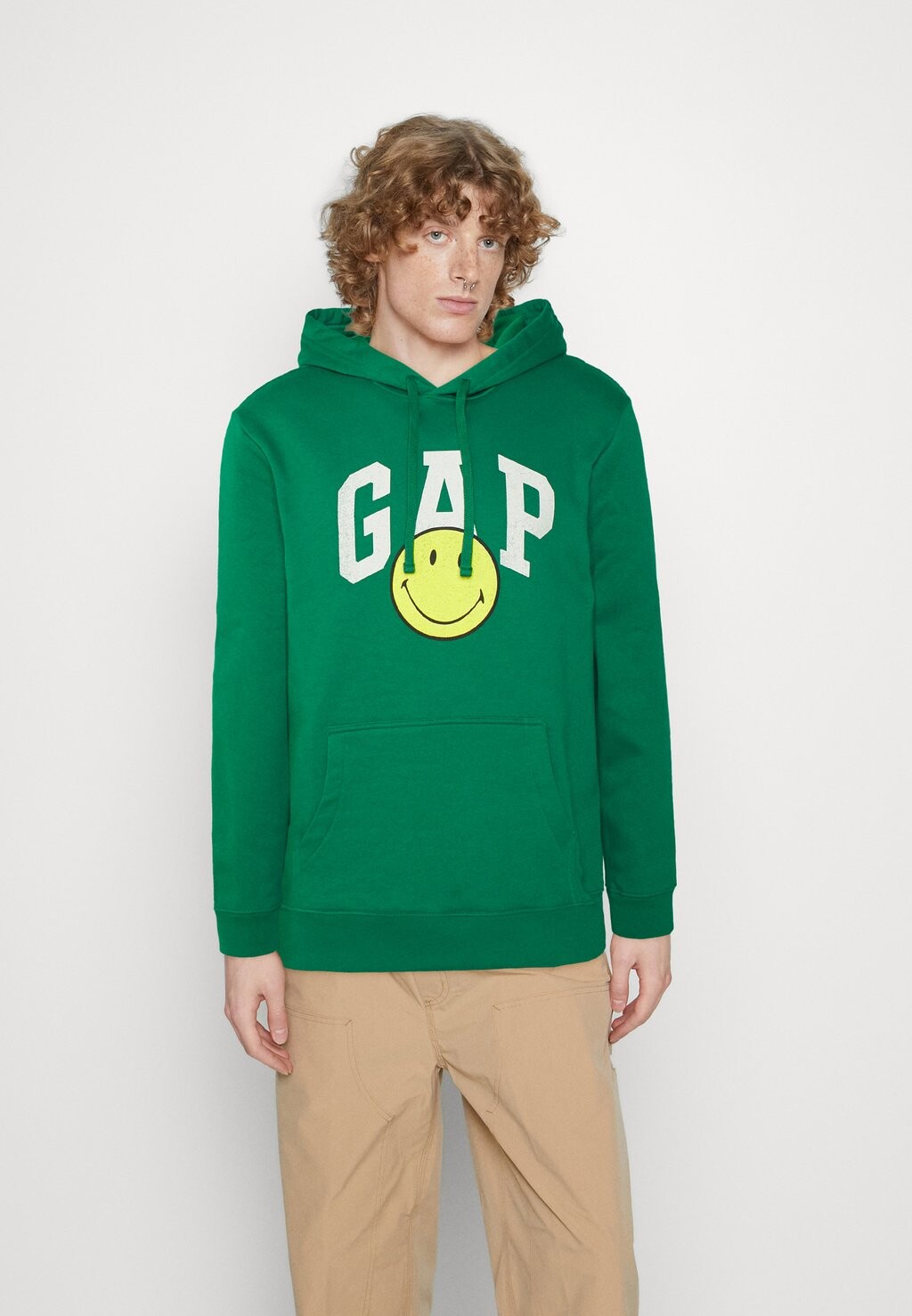 

Толстовка GAP Smiley Logo Unisex, праздничный зеленый