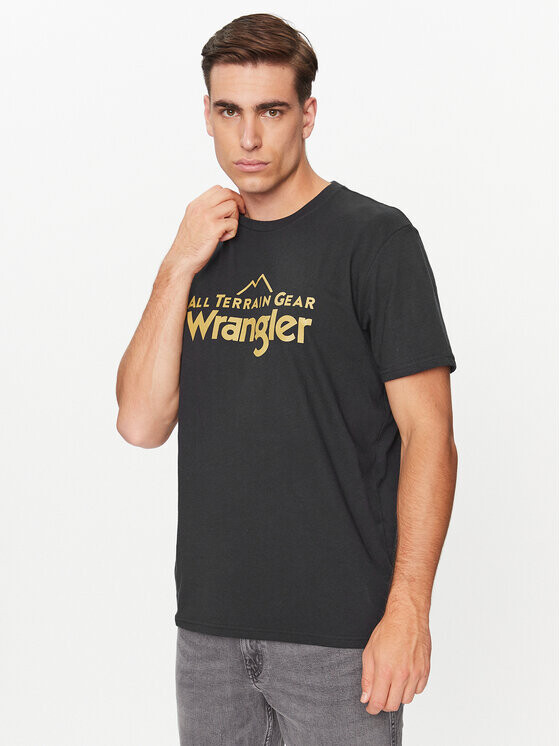 

Футболка стандартного кроя Wrangler, черный