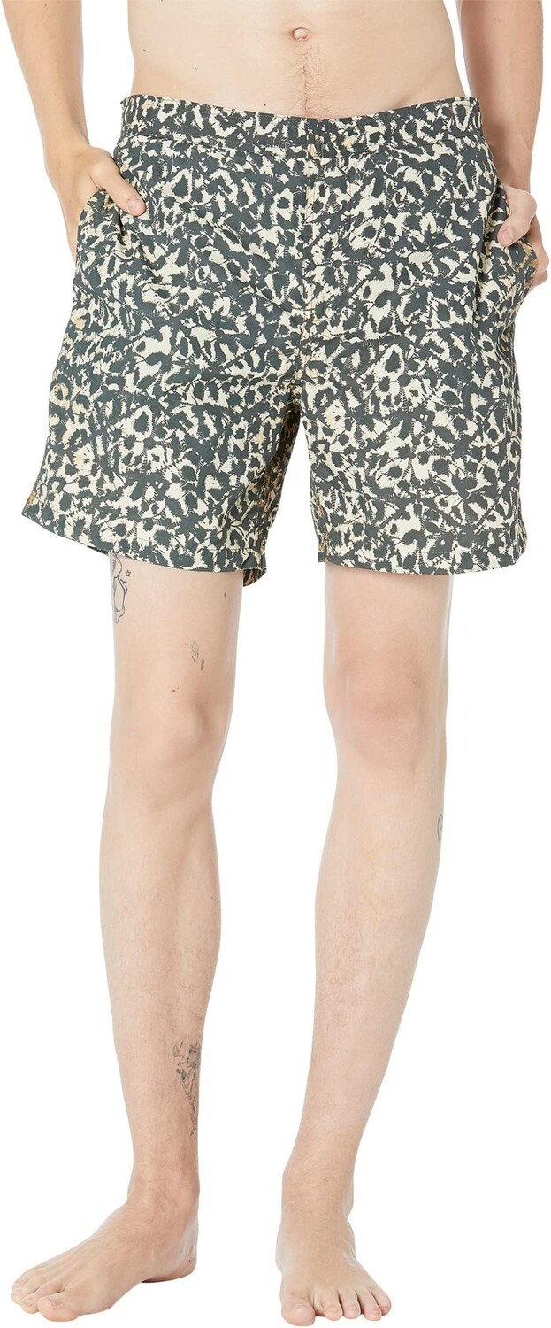 

Шорты для плавания Reserve Dye AllSaints, цвет Ecru