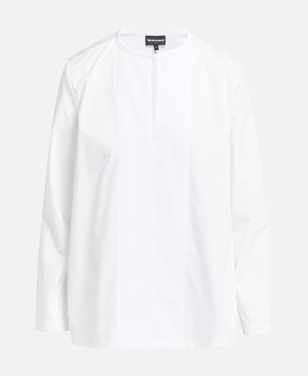 

Рубашка блузка Emporio Armani, белый