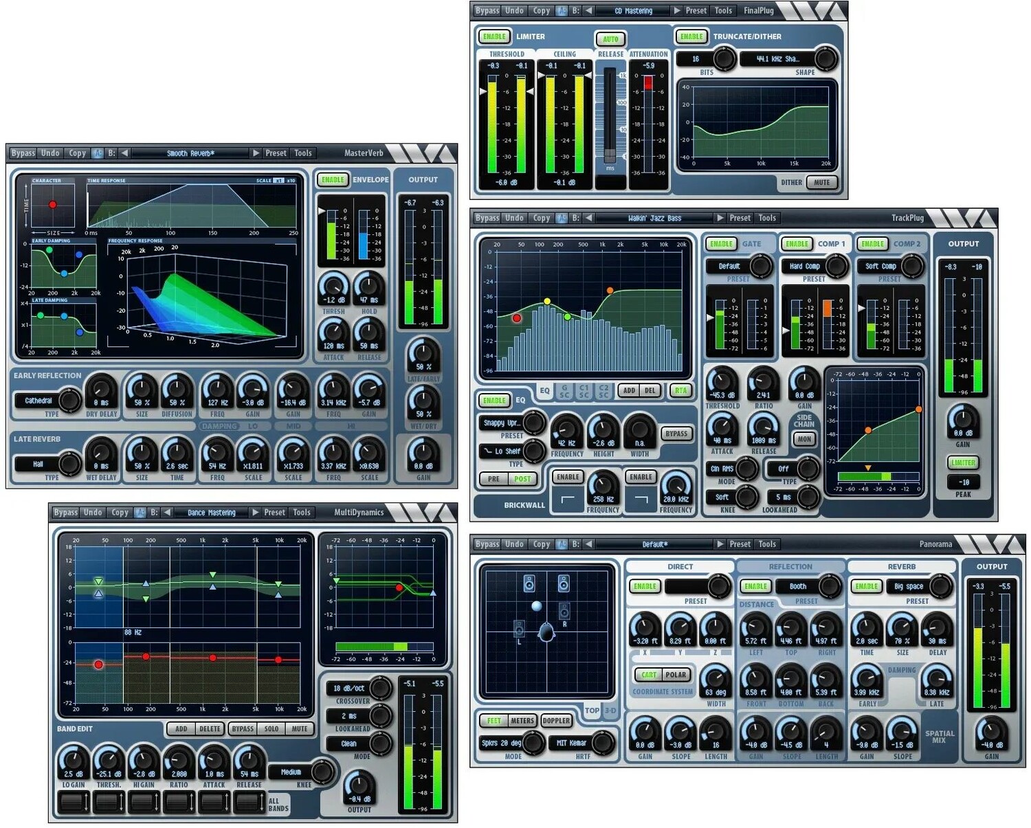 

Пакет плагинов WaveArts PowerSuite 6