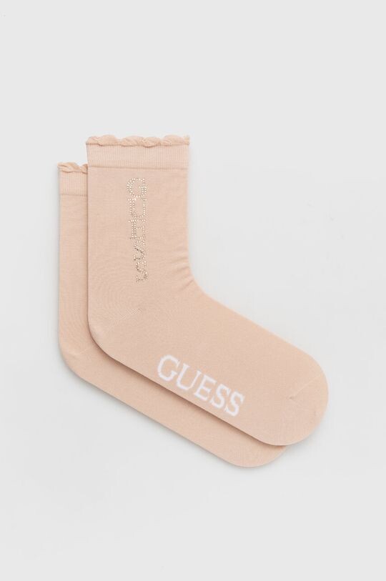 Носки Guess, бежевый