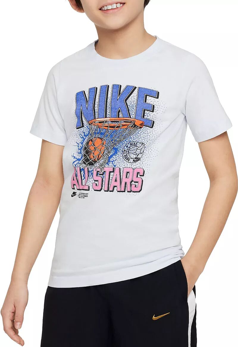 Футболка Nike Sportswear Stars Takedown для мальчиков с рисунком