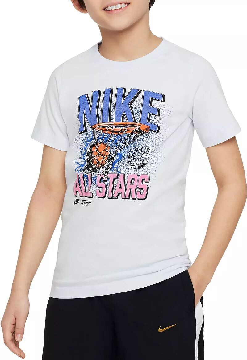 

Футболка Nike Sportswear Stars Takedown для мальчиков с рисунком