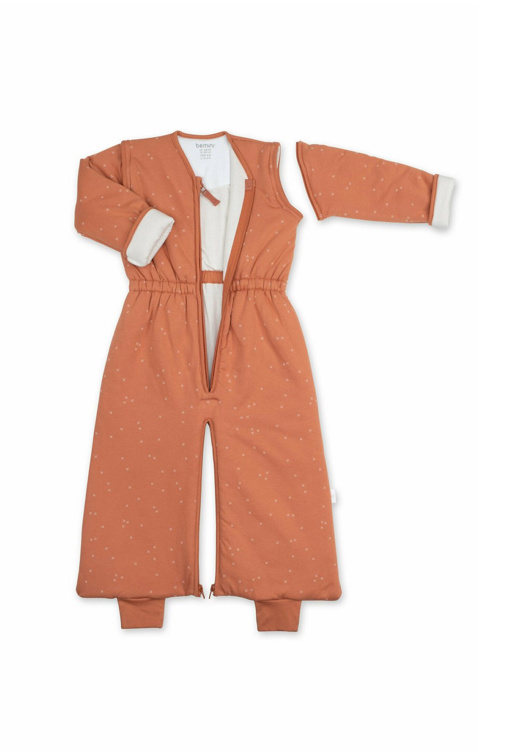 Пижама 24-36 MONTHS PADY TOG 3 Bemini, цвет mini print caramel