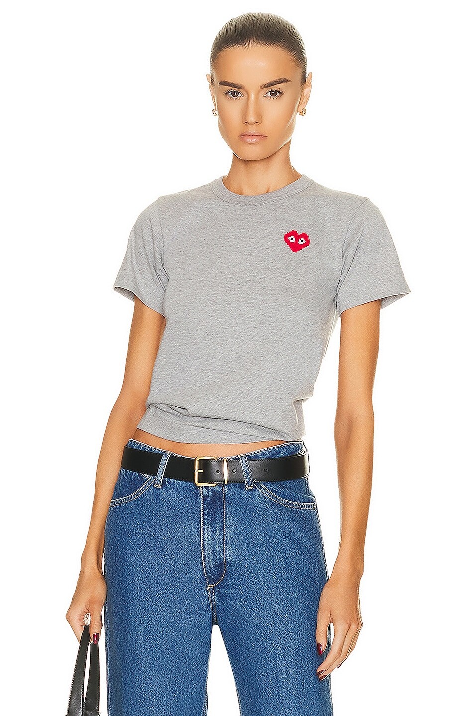 

Футболка Comme des Garçons Invader, серый