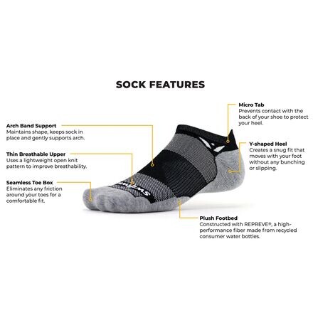 

Носок Maxus Zero Swiftwick, цвет Razz