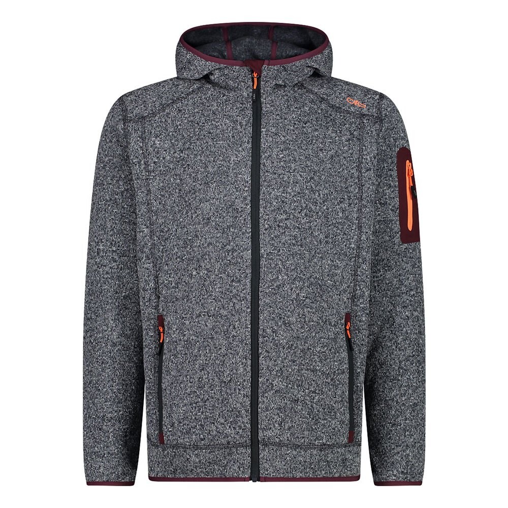 

Флис CMP 3H60847N full zip, серый