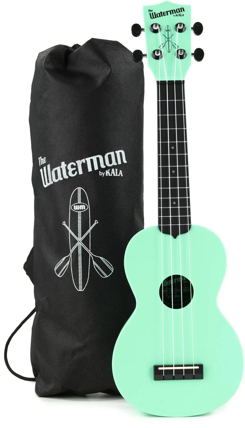 

Kala Waterman Beach Collection Сопрано Гавайская гитара - Морская пена зеленая