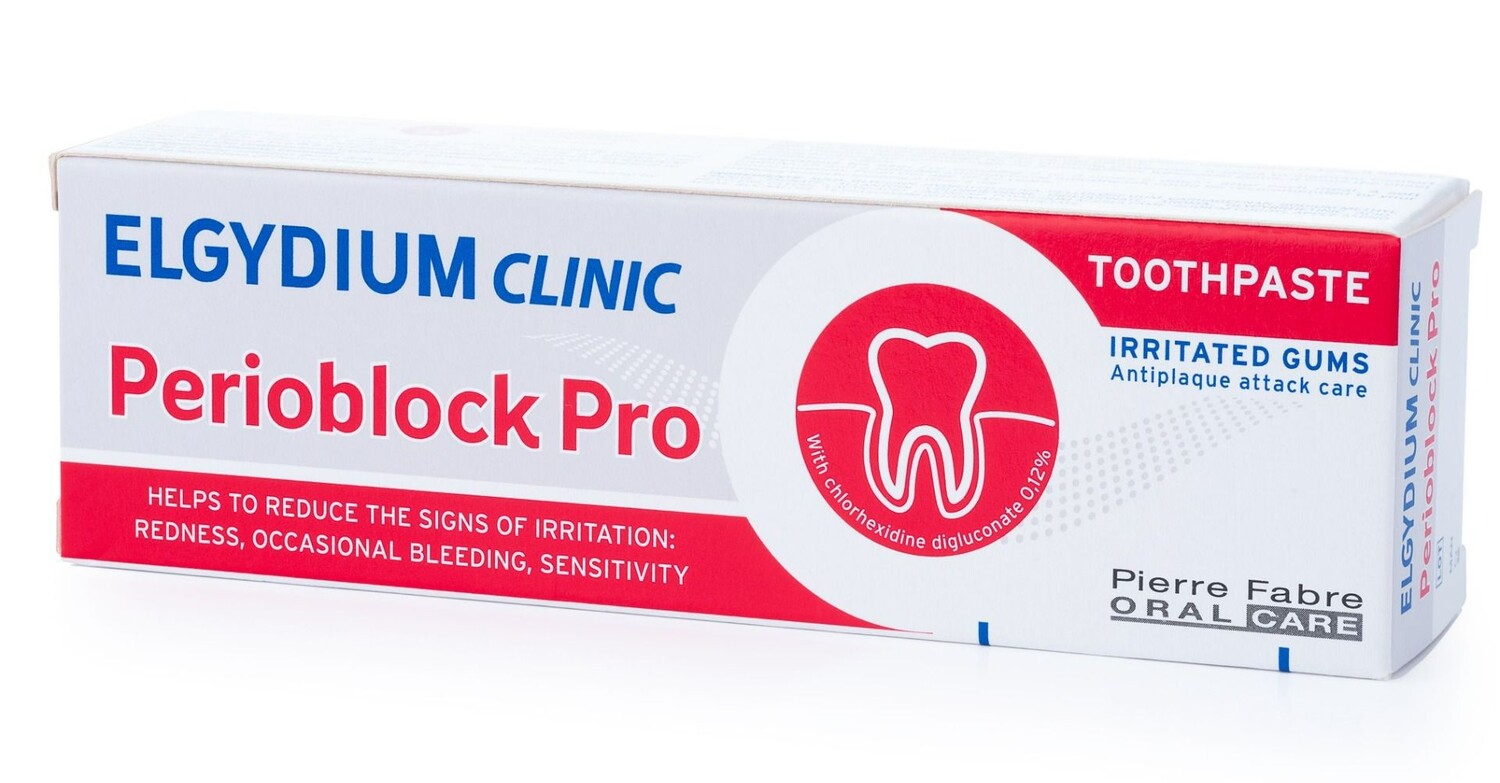 

Elgydium Clinic Perioblock Зубная паста, 50 ml