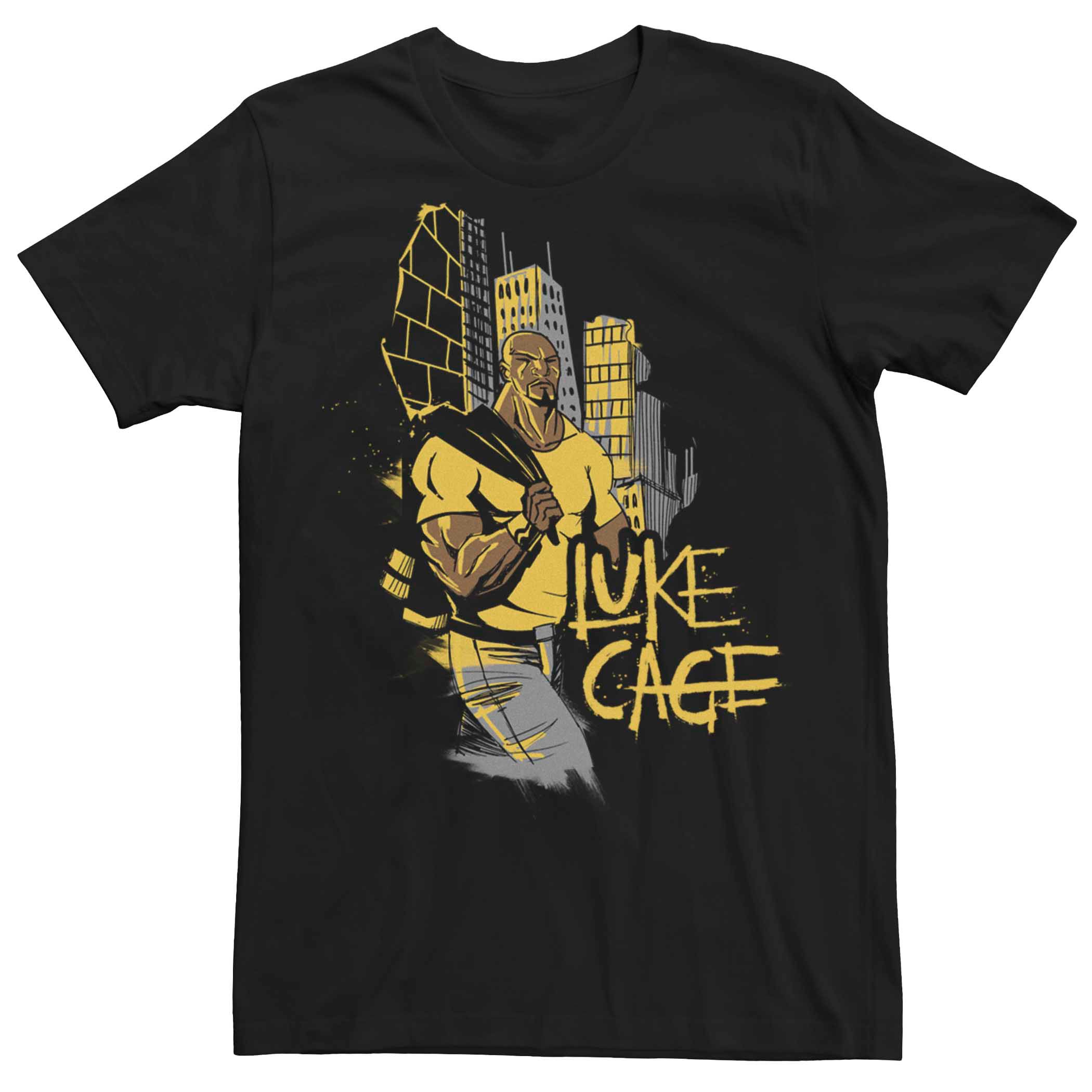 Мужская футболка Marvel Luke Cage Looking Cool Licensed Character мужская футболка marvel luke cage hero for class president licensed character