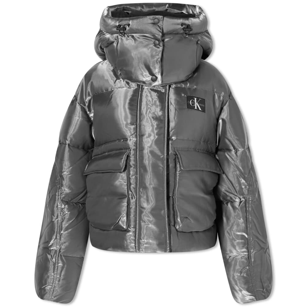 

Пуховик Calvin Klein Liquid Metal