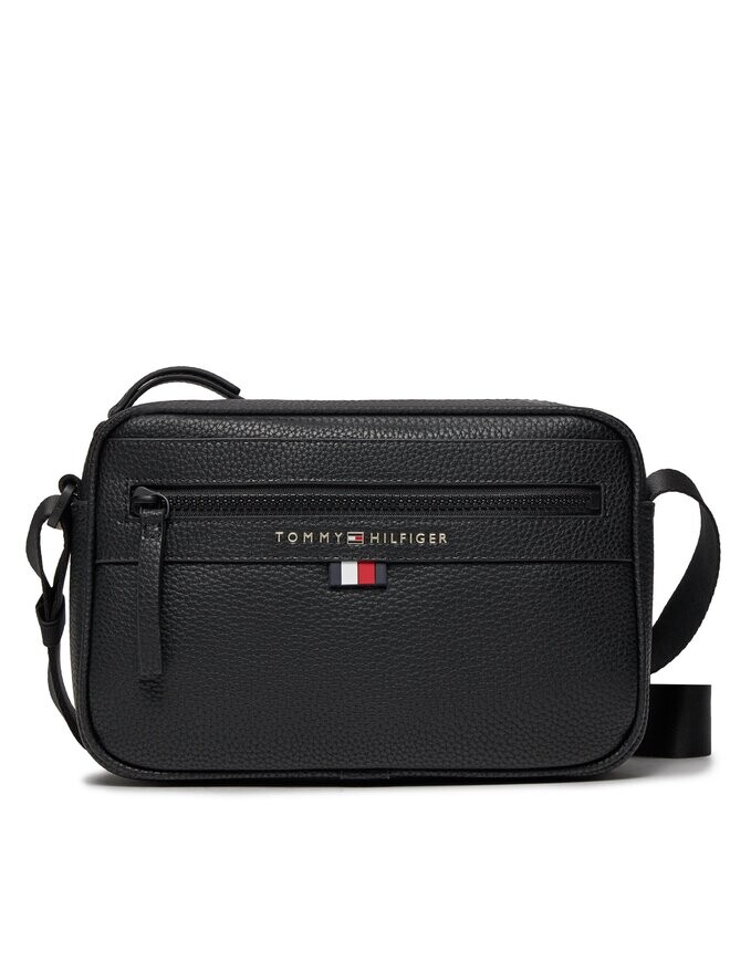 

Сумка через плечо Tommy Hilfiger Essential Pu Ew Reporter AM0AM12093, черный