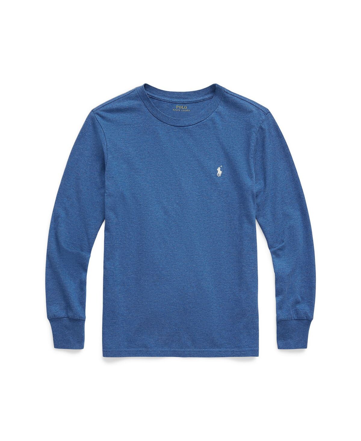 

Футболка с длинными рукавами из хлопкового джерси Big Boys Polo Ralph Lauren
