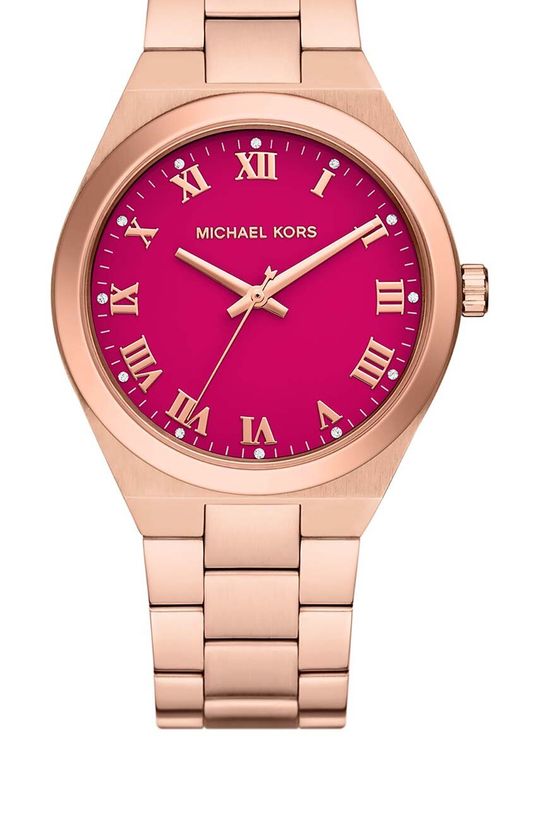 Часы Michael Kors, розовый наручные часы michael kors garner mk6408