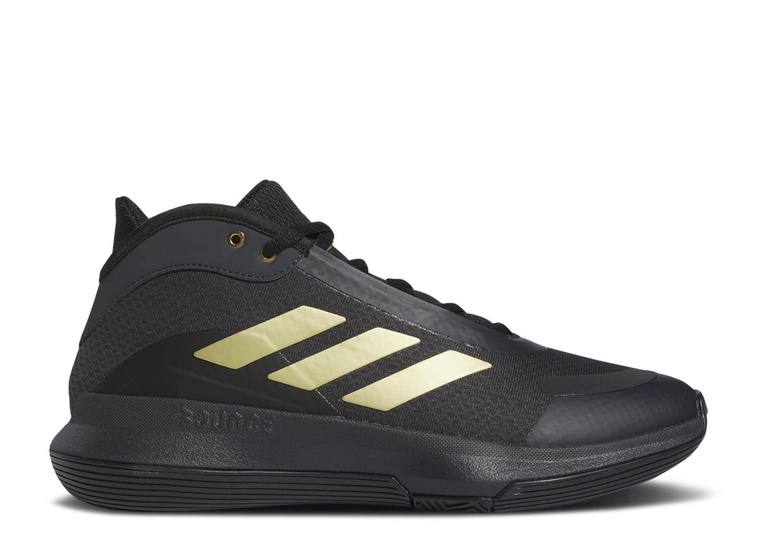 

Кроссовки adidas Bounce Legends 'Carbon Gold Metallic', черный