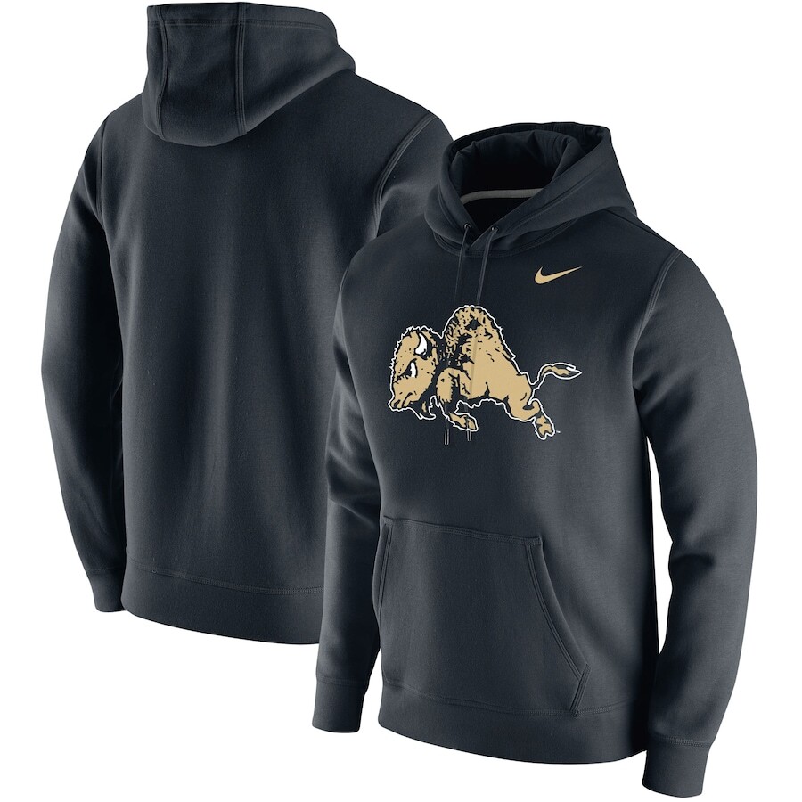 

Пуловер с капюшоном Nike Colorado Buffaloes, черный