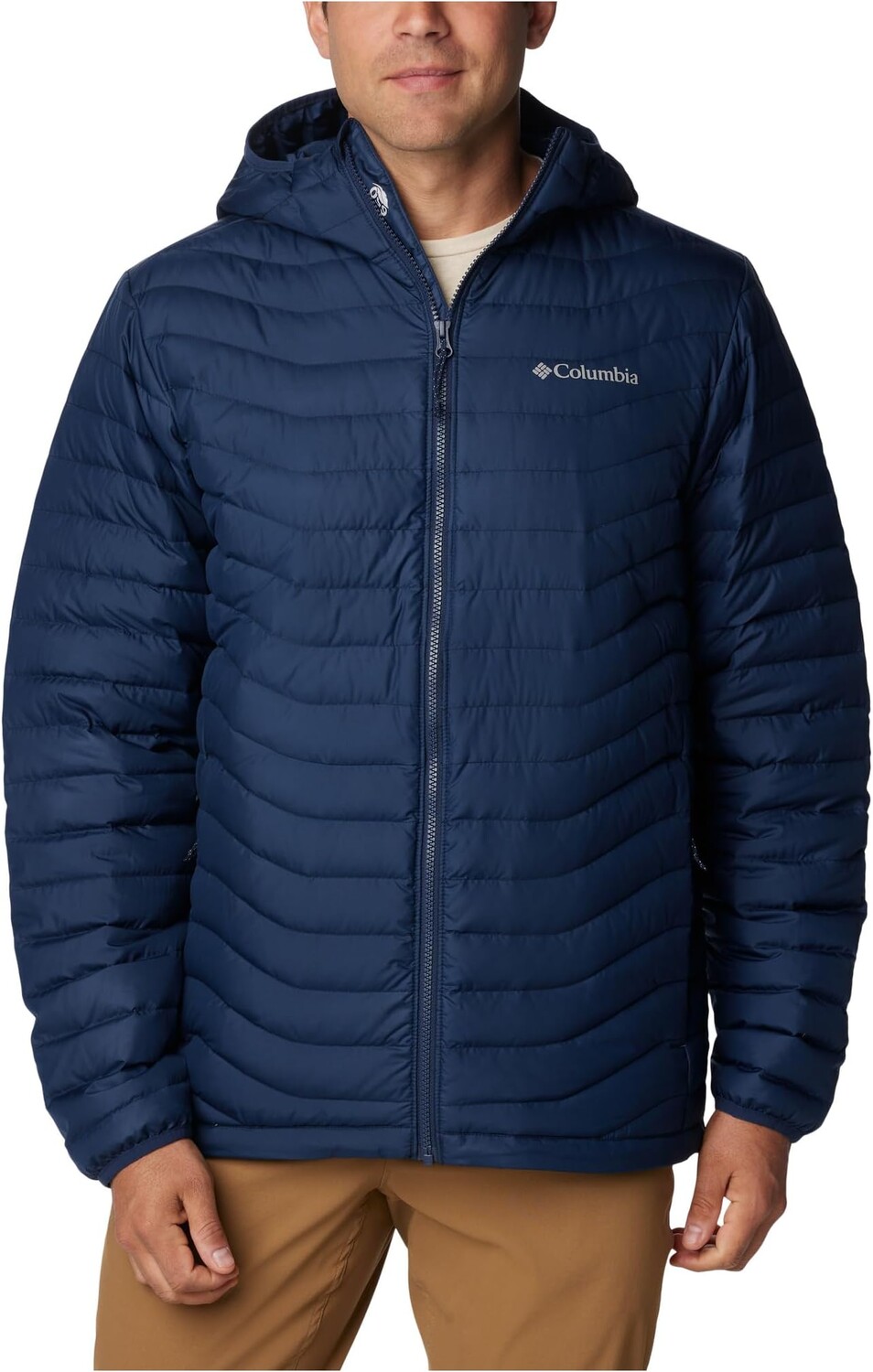 

Пуховик Westridge с капюшоном Columbia, цвет Collegiate Navy