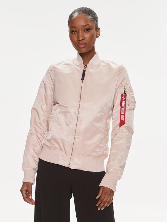 

Бомбер стандартного кроя Alpha Industries, розовый