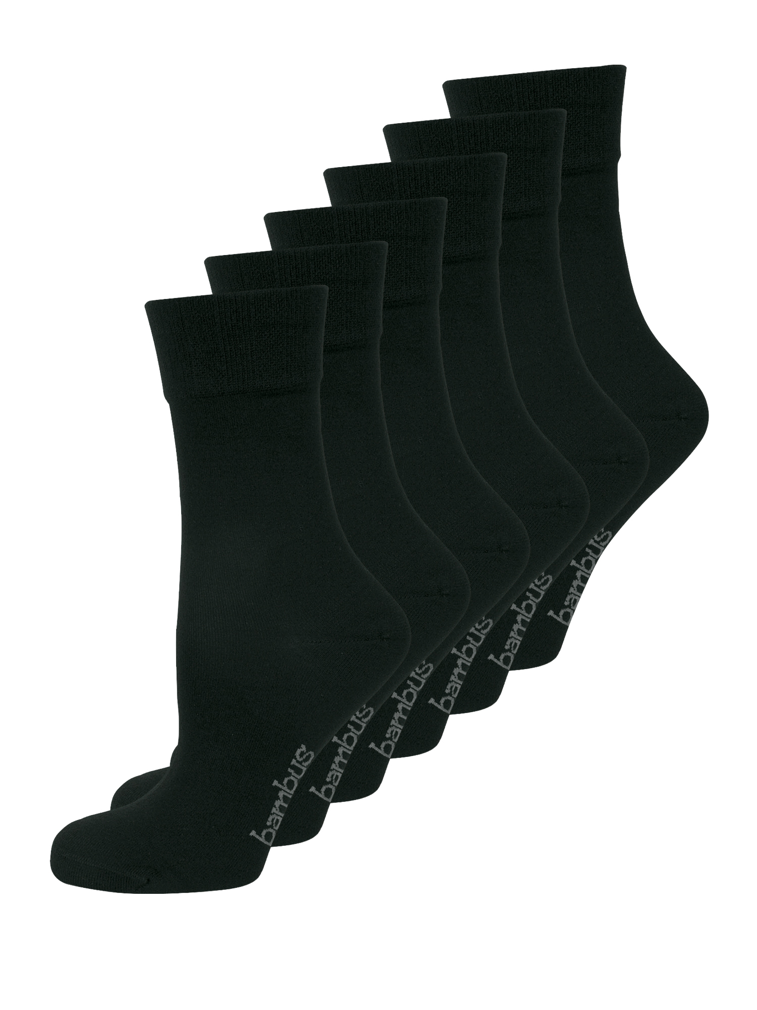 Носки Nur Die Socke Bambus Komfort, черный