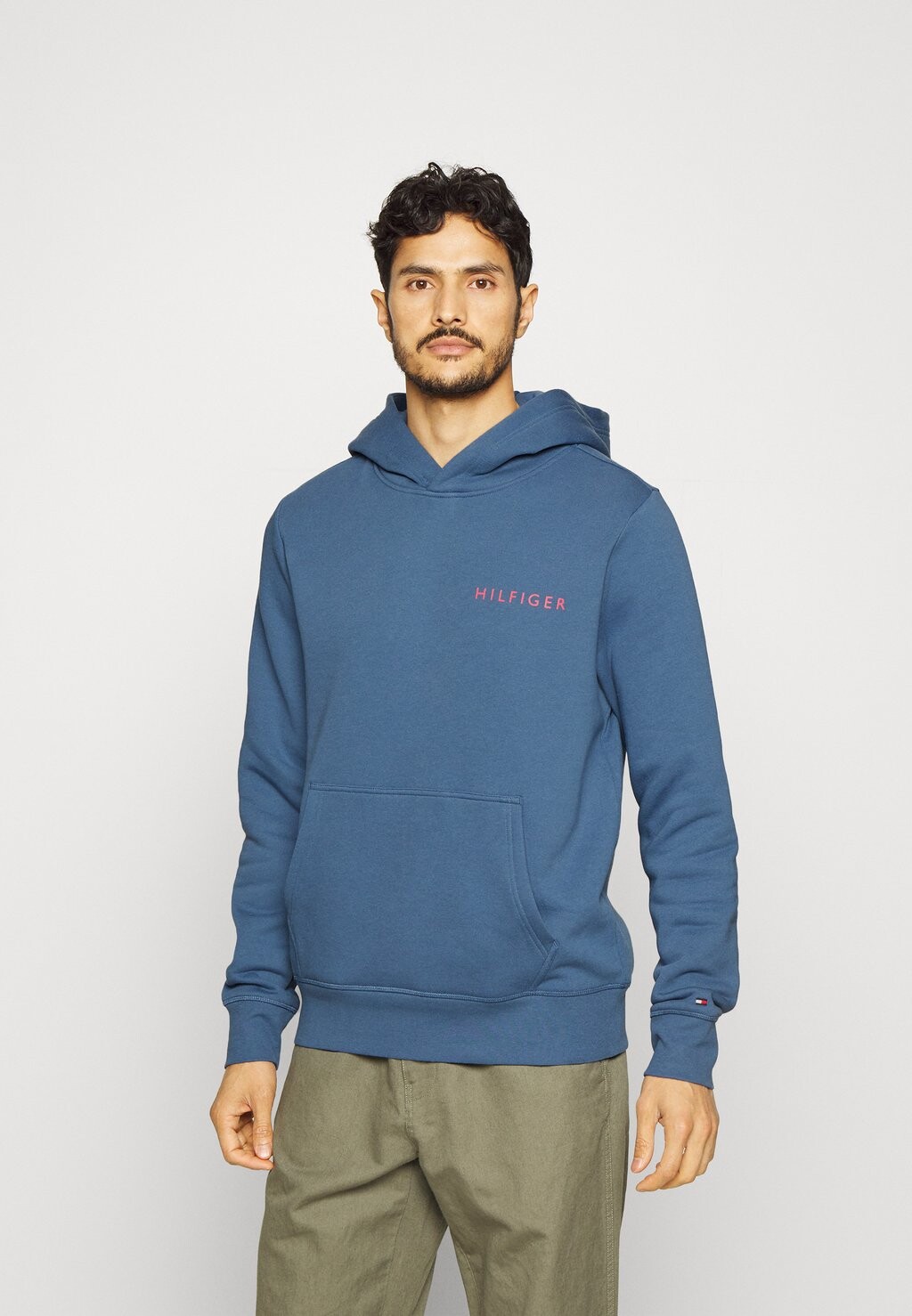 

Толстовка Tommy Hilfiger Pop Color Hoodie, синее побережье, Синий