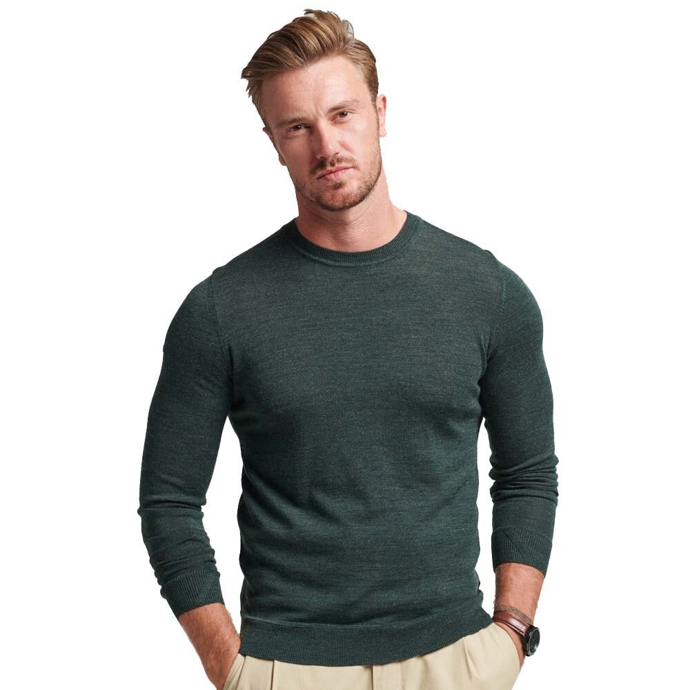 

Толстовка Superdry Studios Merino, зеленый