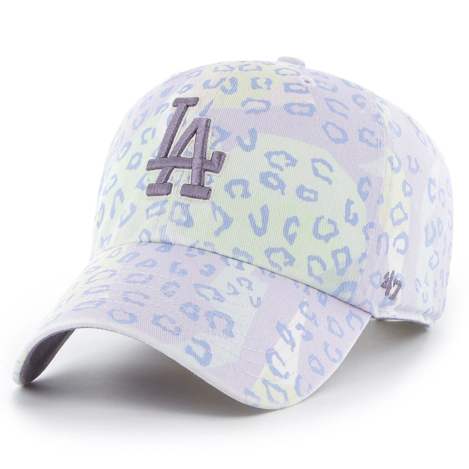 

Женская регулируемая кепка фиолетового цвета Los Angeles Dodgers Cosmic Clean Up '47