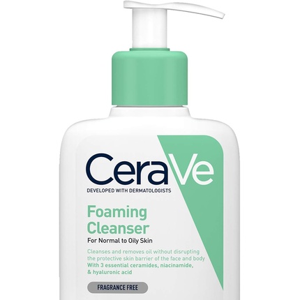 Пенящееся очищающее средство 473мл, Cerave cerave масло очищающее пенящееся 236 мл