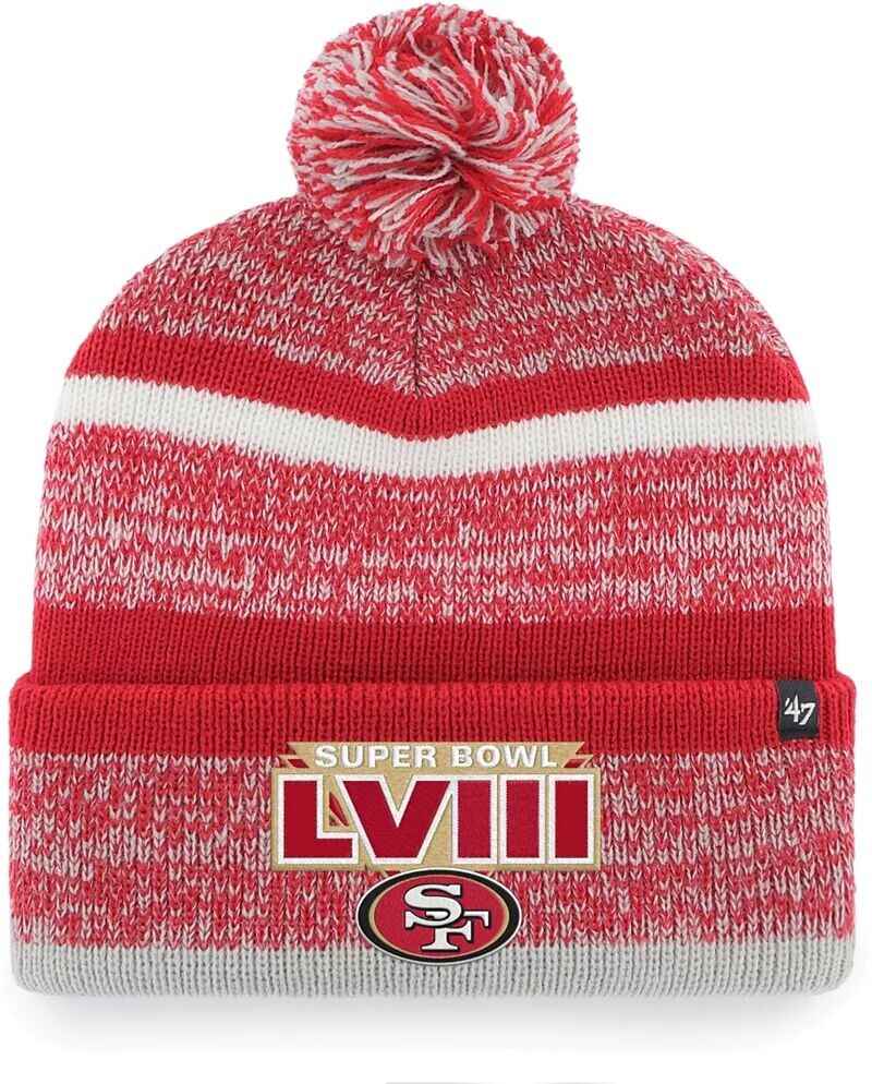 

Мужская вязаная шапка San Francisco 49ers Northward '47 Super Bowl 2024 LVIII