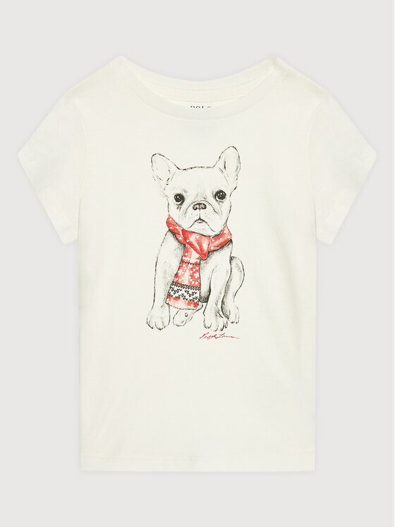 

Футболка стандартного кроя Polo Ralph Lauren, белый