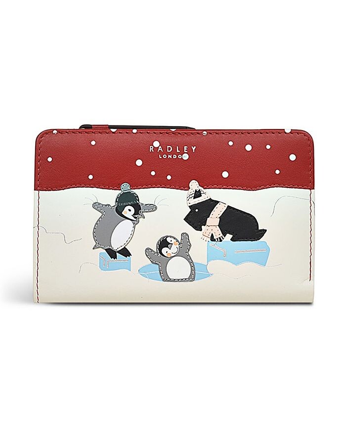 

Мини-кошелек двойного сложения Hole Lotta Fun Radley London, красный