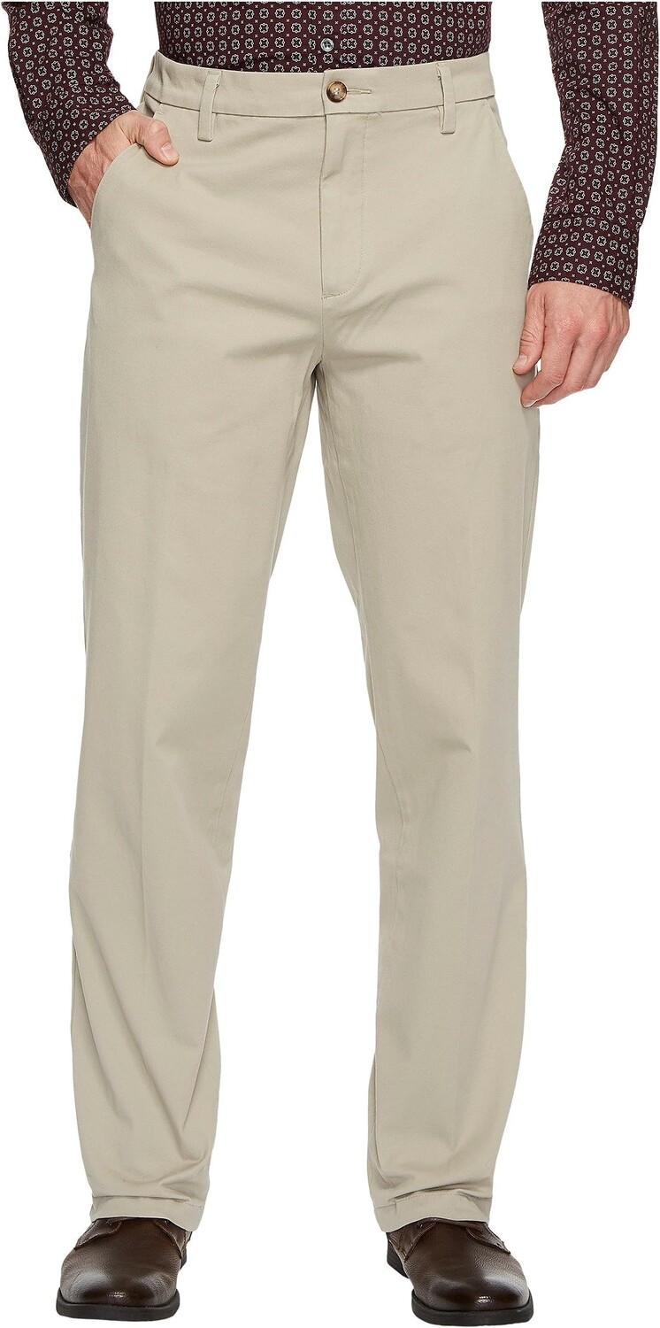 

Классические брюки цвета хаки Smart 360 Flex для рабочего дня Dockers, цвет Safari Beige