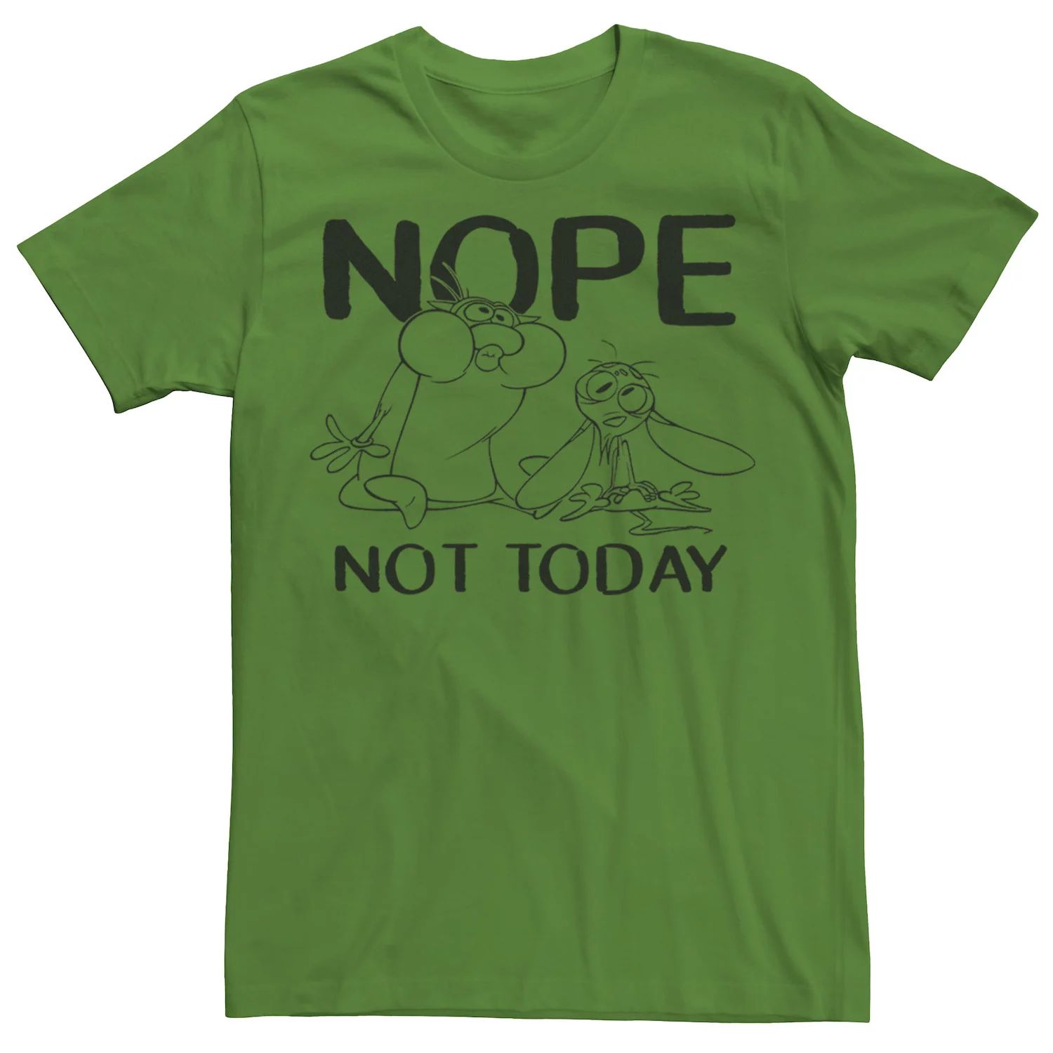 Мужская футболка Ren & Stimpy Nope Not Today с эскизом Nickelodeon kelly