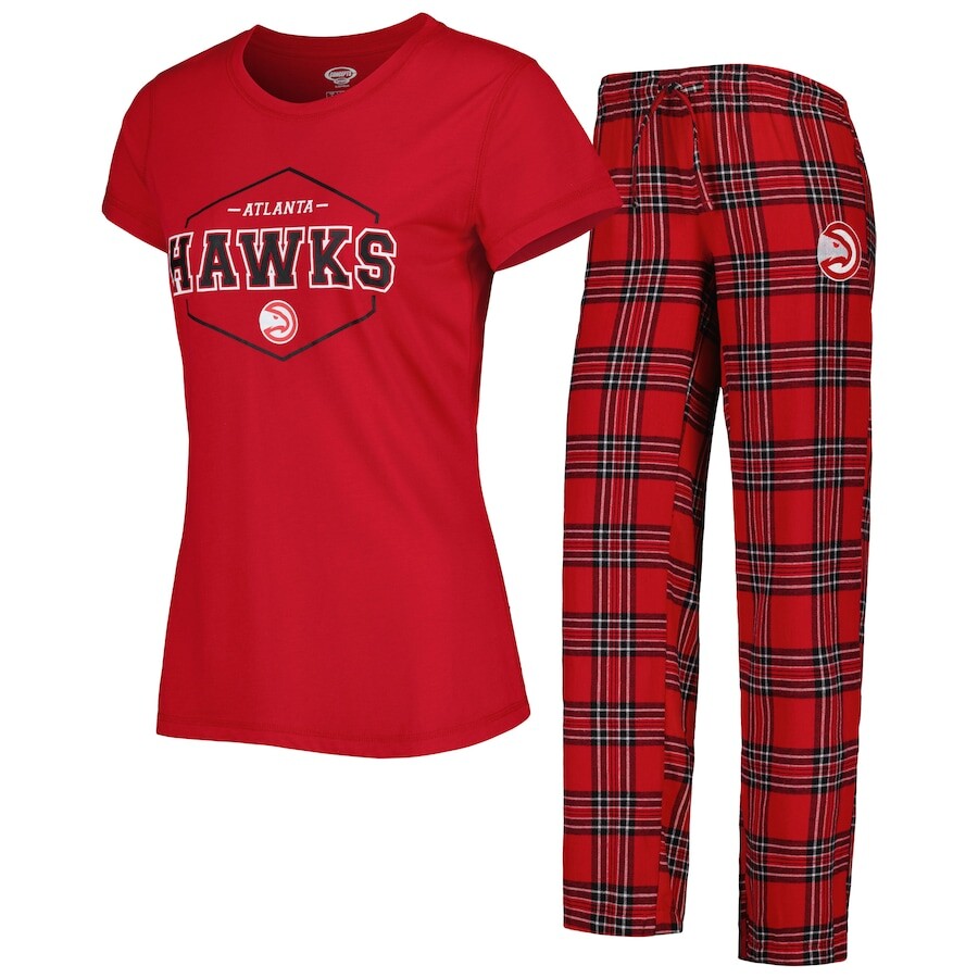 

Пижамный комплект Concepts Sport Atlanta Hawks, красный
