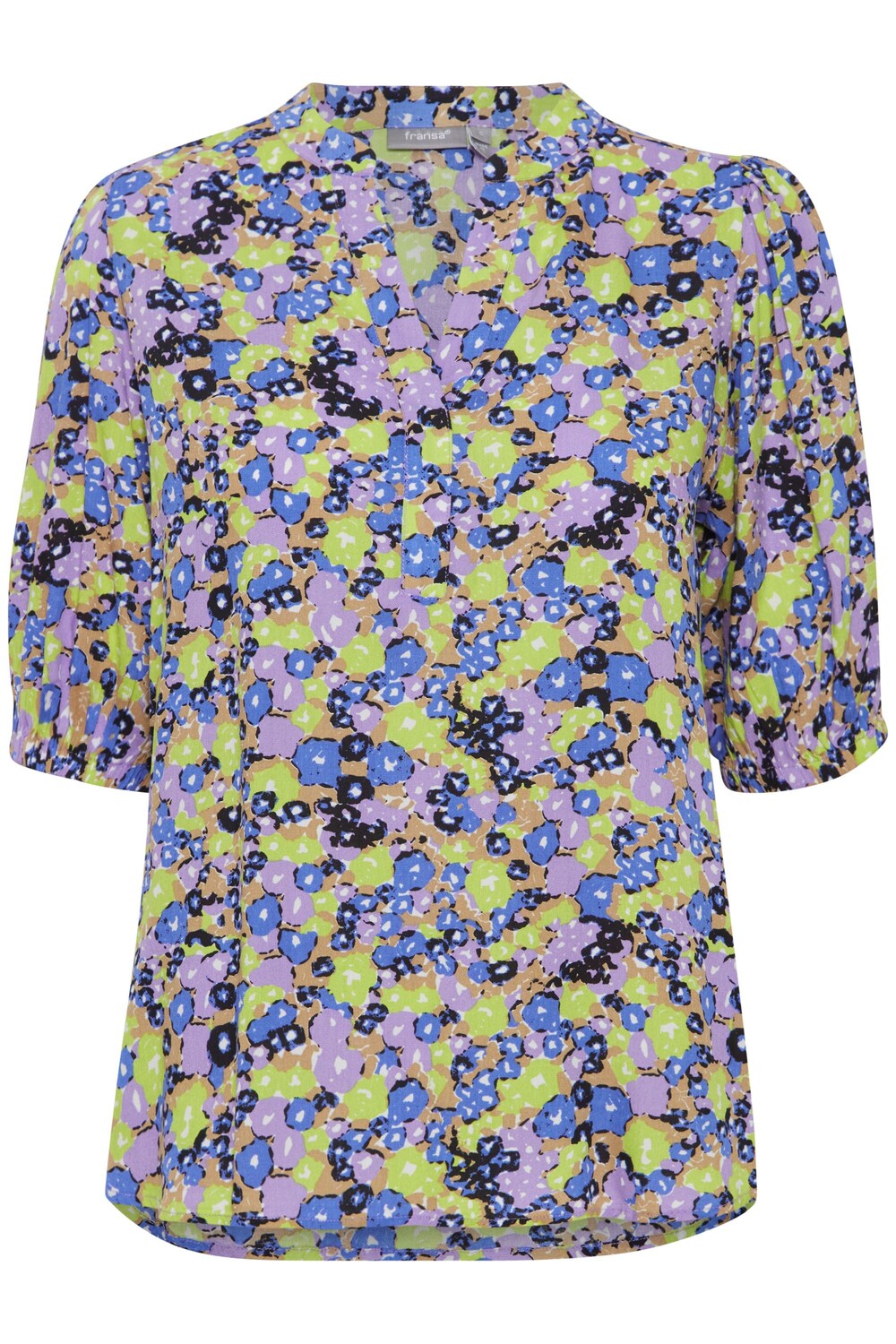 Блузка Fransa Merla, светло-фиолетовый блузка fransa curve merla светло фиолетовый