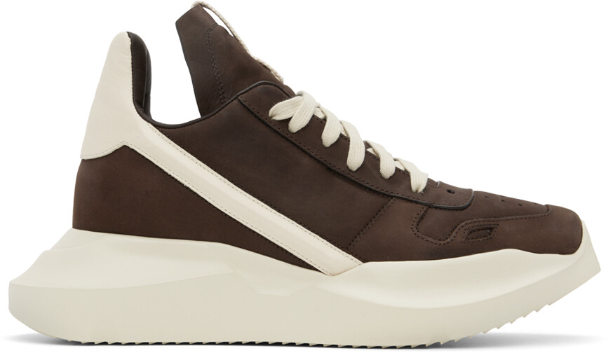 

Коричневые кроссовки Rick Owens Geth, Коричневый