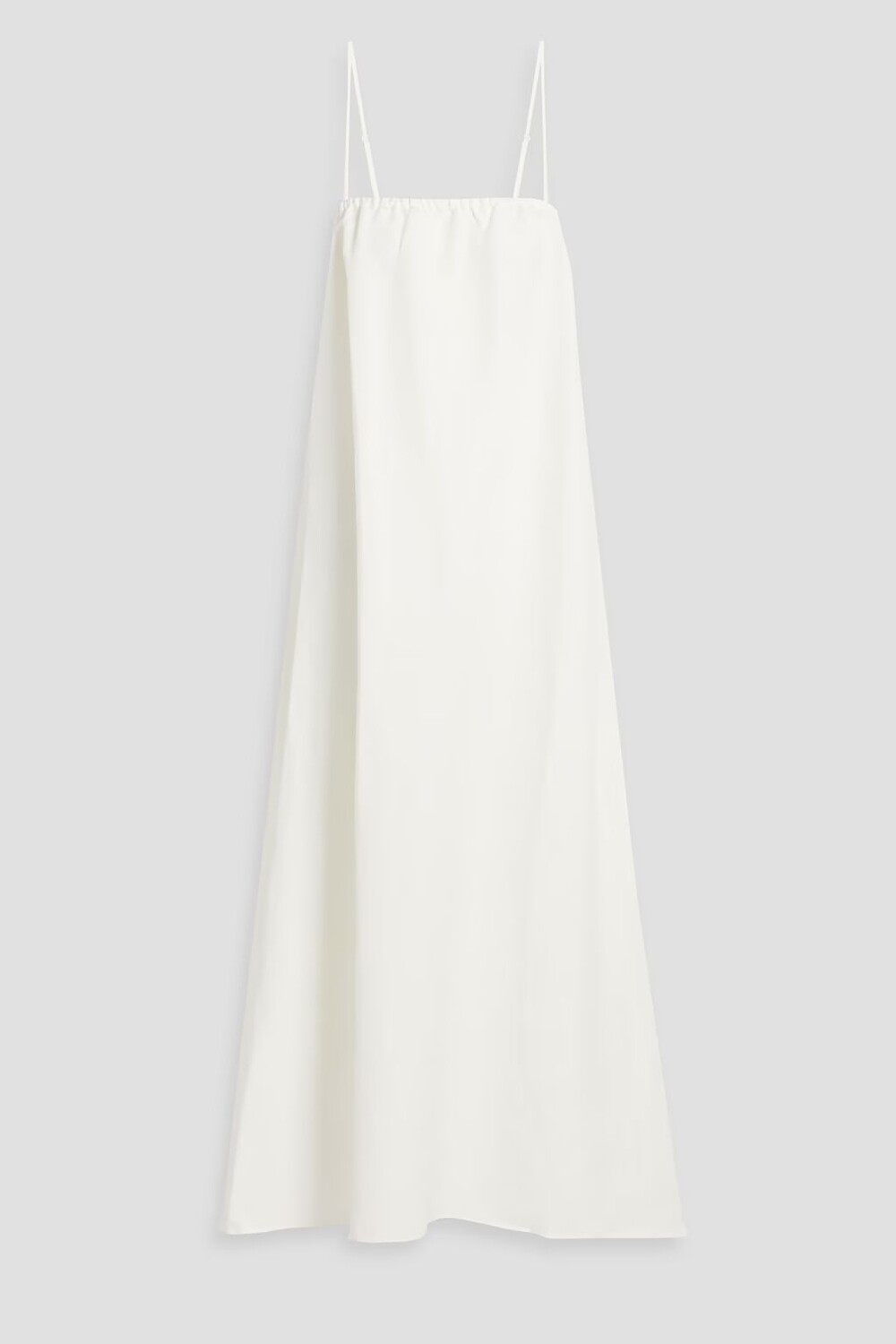 

Платье макси из льна Onia, цвет Off-white