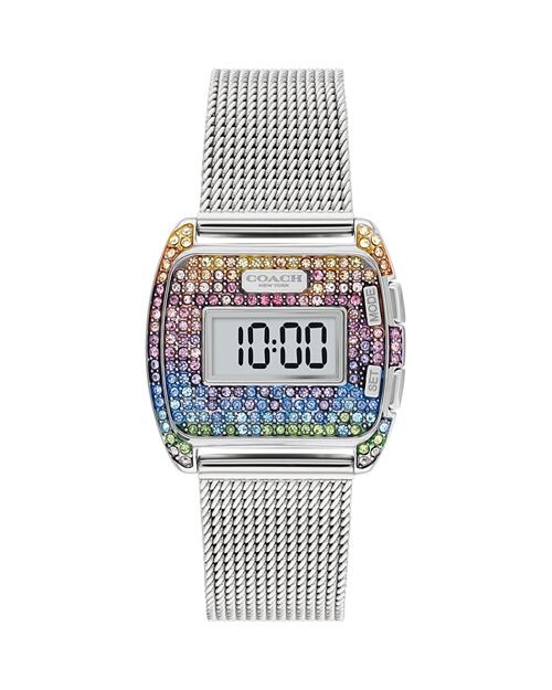 

Цифровые часы Дарси, 30 мм COACH, цвет Multi
