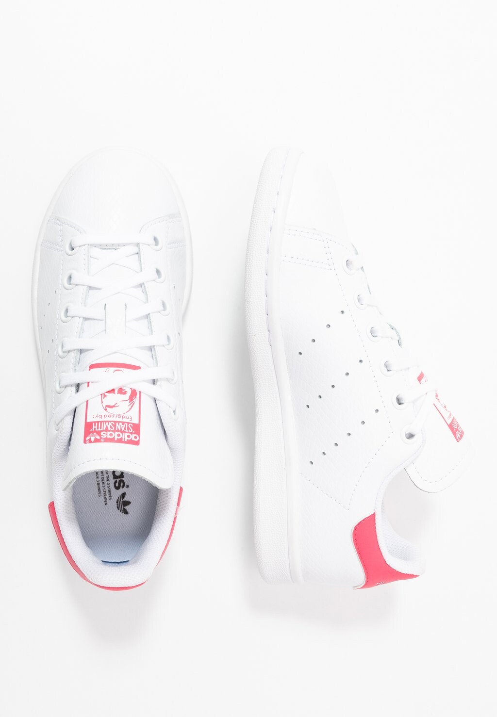 

Низкие кроссовки Stan Smith adidas Originals, цвет footwear white/real pink