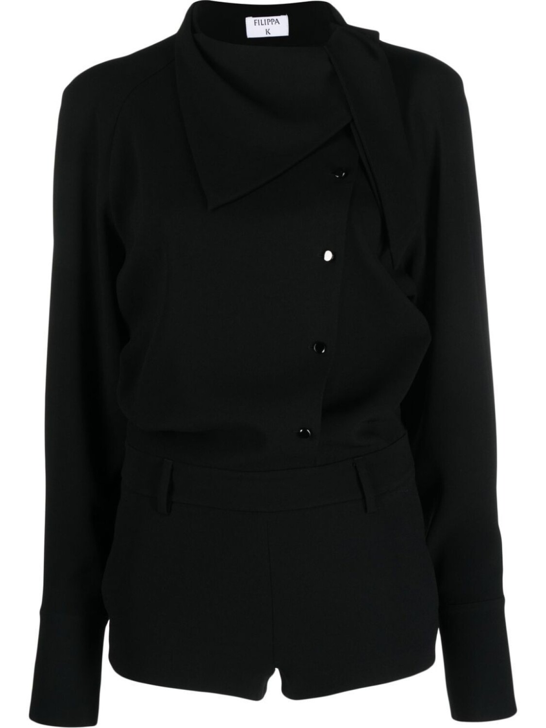 

Ромпер с шарфом Filippa K, черный